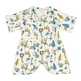 （オーシャンアンドグラウンド）Ocean＆Ground コンビ肌着 HIDE&SEEK:出産祝い/出産準備/ギフト/GIFT 50-60 マスタード