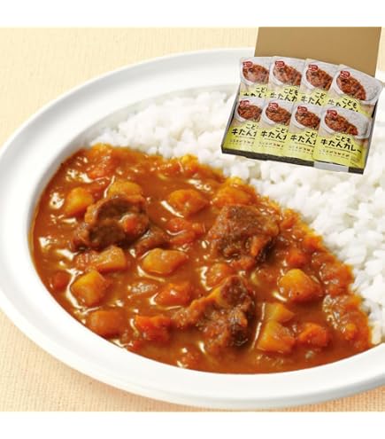 Amazon.co.jp: 牛たん炭焼 利久 大きな 牛タンシチュー 300g×2個セット