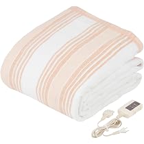 Amazon | MORITA 洗える電気掛敷毛布 190×130cm 室温センサー付 ダニ