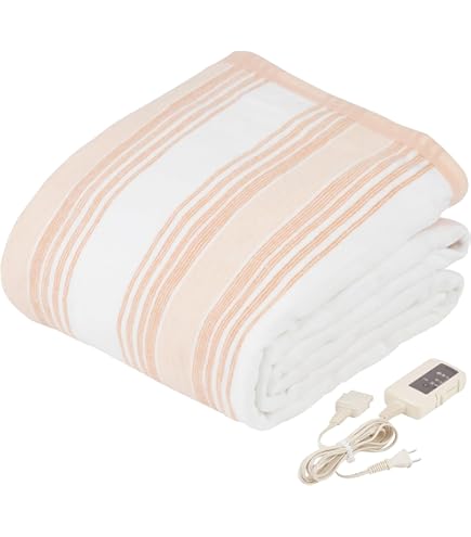 Amazon.co.jp : 電気毛布 掛け敷き 省エネ 厚手生地 8段温度調整