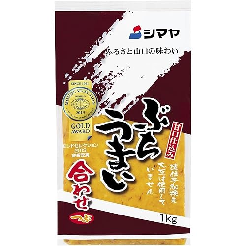 シマヤ ぶちうまい 合わせつぶ 甘口仕込み