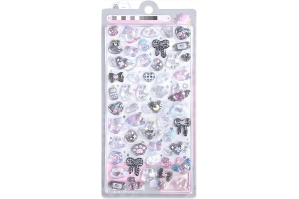 シール 可愛い 3D立体シー ル ごほうびシール DIY用 携帯電話飾り用 手帳用 ご褒美シー ル キラキラな 女の子 デコシー ル 手芸用品