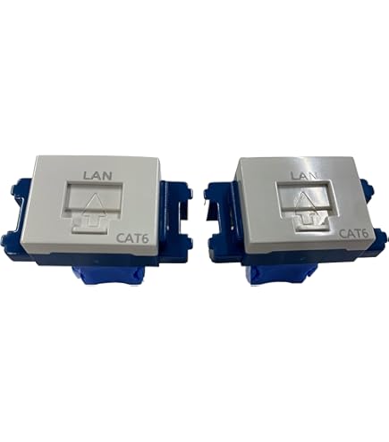 Amazon.co.jp: パナソニック ぐっとす情報モジュラジャックLAN表示付