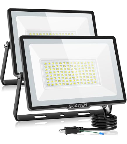 モダンデザイン ■ GUILIN / Kevin Chu デザイン LED照明 Amazon.co.jp: 【驚異の明るさ・省電力】SUKITEN 投光器 led 屋外 作業