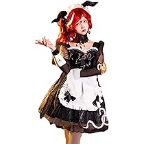 祭司 第五人格 スカーレット コスプレ フルセット 靴 ウィッグ(セット済)付 三分妄想 第五人格 コスプレ 祭司SSR衣装 スカーレット ウィッグ