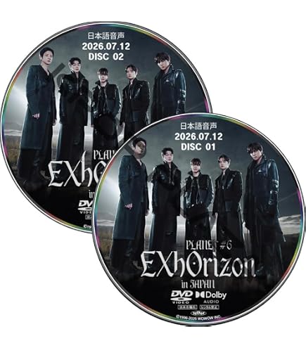 [EXO PLANET#1•2•3]EXO DVD(3種セット) Amazon.co.jp: EXO DVD EXO PLANET #6 - EXhOrizon in SEOUL (2026.04