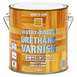 ニッペ WOOD LOVE 水性ウレタンニス ナチュラル 750ML