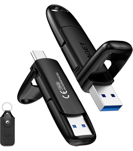 Amazon | 外付けSSD 512GB、最大460MB/s・USB-C/A 2 in 1ケーブル