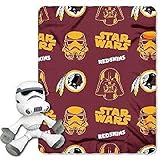 Washington Redskins Star Wars Storm Trooper Hugger with Throw Blanket 40"x50" [並行輸入品]