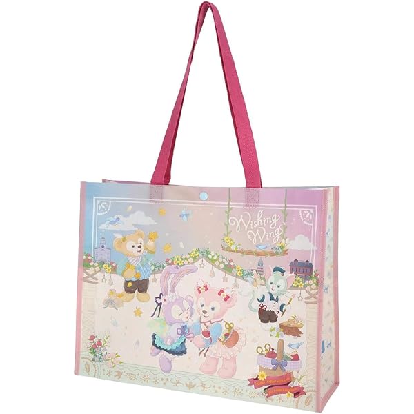 Amazon.co.jp: ショッピングバッグ ダッフィー＆フレンズ カラフル
