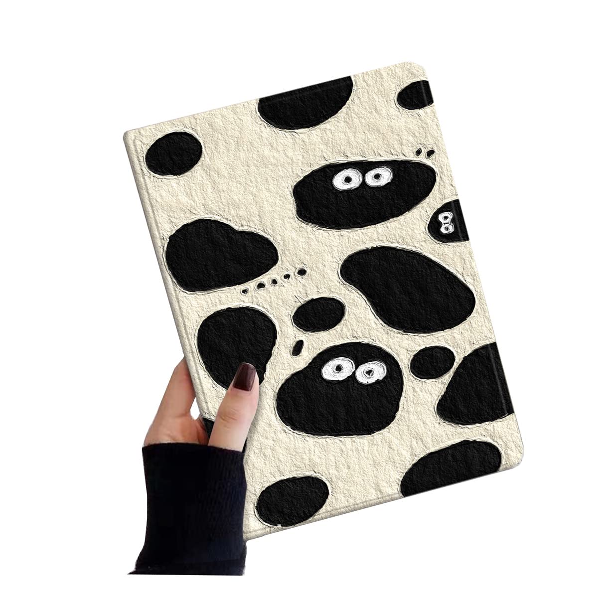 iPad Air 11インチ M4/M3/M2用の ケース 花柄 iPad Air 第5/4世代 10.9インチ用の ケース イラスト Apple pencil 充電可能 ブック式 柄付き 可愛い レディース 柄物 印刷 プリント,Color A
