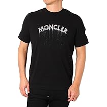 Amazon | [モンクレール] 24SS メンズ デザインロゴプリント Tシャツ 