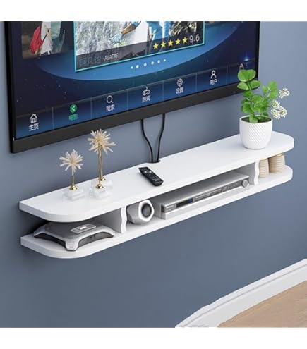 Amazon｜壁掛けテレビキャビネットWiFiルーターセットトップボックス