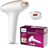 フィリップス メンズ レディーズ 光美容器 ルメア アドバンス アタッチメント2個付(顔/全身に使えるアタッチメント 付き) ポーチ付 交流式 光 シャンパンゴールド/ホワイト SC1997/70【Amazon.co.jp限定】