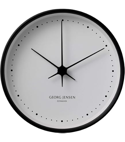Amazon.co.jp: HAY ヘイ テーブルクロック 置き時計 Black 130mm