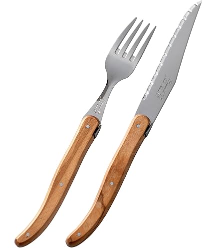 Amazon.co.jp: ルライヨールステーキナイフ 6本セット Lou Laguiole