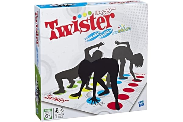 ハズブロ(HASBRO) ツイスター スピナーズチョイスとエアー付きツイスター 子供向けのパーティーゲーム 室内で運動できるゲーム 6才以上 プレイヤー2人以上 ファミリーゲーム こどもの日 子供の日プレゼント 98831 正規品