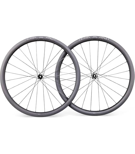 Amazon | ICAN Alpha38 Discロードカーボンホイール700Cワイドリム