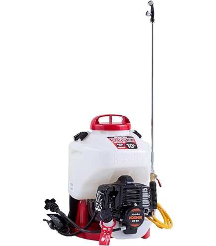 Amazon | 工進(KOSHIN) 背負い式 高圧 エンジン 動噴 タンク 15L