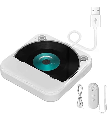 Amazon.co.jp: USB/AUX付き車用ポータブルCDプレーヤー、スキップ防止