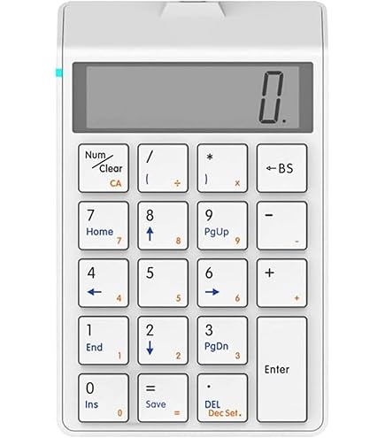 ワイヤレステンキー電卓 12桁 Amazon | テンキー電卓 12桁 MZ-20-SR-N | ビジネス電卓 | 文房具