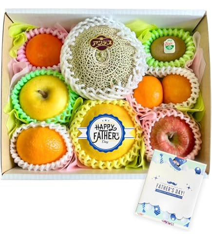 Amazon.co.jp: 食の宝石箱 果物バスケット 5～6品入り 青色ラッピング