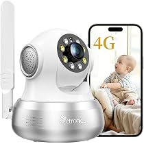 Amazon.co.jp: 【 WiFi不要 4G LTE 】 Ctronics 防犯カメラ 自動追跡