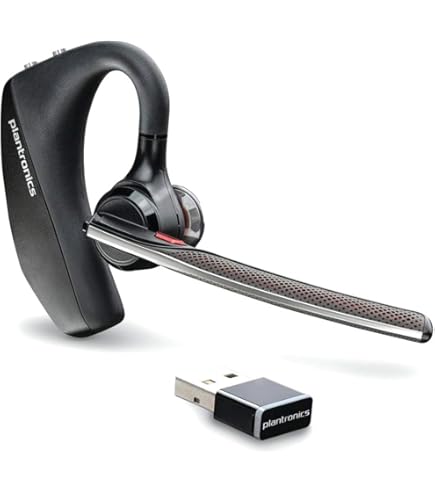 Plantronics Poly Voyager 5200 UC Wireless Headset & Charging Case