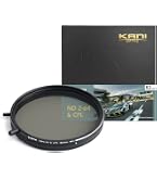 Amazon | KANI 82mm 可変NDフィルター ZeroSharpシリーズ Premium ND4