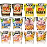 BIG 6種×2個アソートパック 定番ビッグ3種と トムヤムクン 謎肉ガーリックペッパー 背油豚骨醤油 ビッグ 12個セット N8847