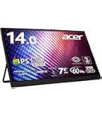 Amazon.co.jp: Acer モバイルモニター 15.6インチ タッチディスプレイ