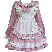 韓国制服　ロリータ　ピンク　水色　フリル Amazon.co.jp: [SSUPTEMBER2] セーラー服 メイド服 ロリータ風