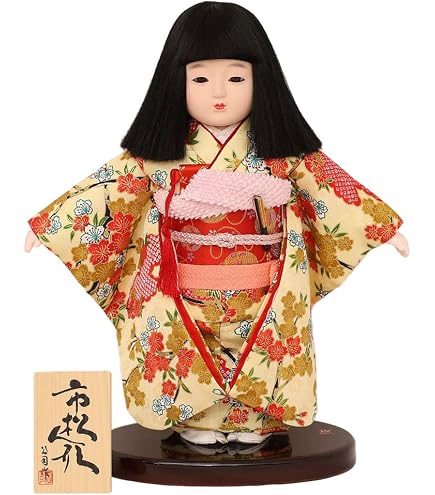 市松人形着物　15号 Amazon | 15号市松人形着物 | 市松人形・わらべ人形 | おもちゃ