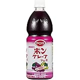 POM(ポン) えひめ飲料グレープジュース 800ml×6本