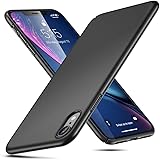 [Amazonブランド]Eono(イオーノ) iPhone XRスリムケース6.1インチ 対応 [なめらかなマット仕上げ][超薄型カバー]衝撃吸収機能付きブラックソフトTPUスリムケース[高保護] (ブラック)…