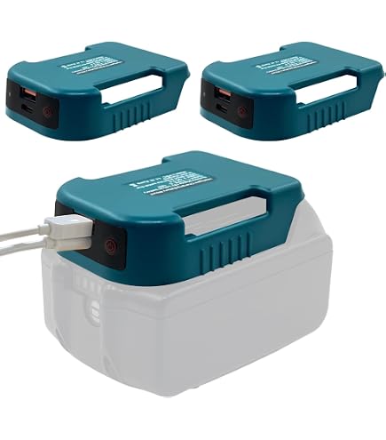 Amazon.co.jp: Uniqwamo ポータブルバッテリー駆動ファン マキタ 18V