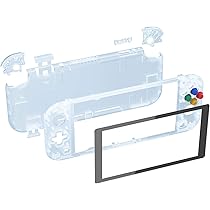 Amazon.co.jp: eXtremeRate switch liteに対応用クリア素材のDIY互換