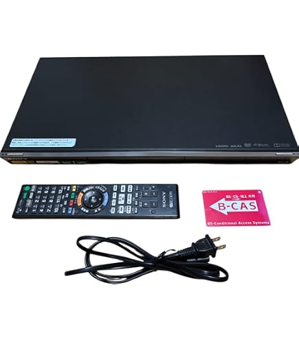超美品 ソニー ブルーレイレコーダー BDZ-AX1000 2TB換装メンテ済み 