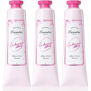 ランドリン パフューム ハンドクリーム サクラチェリーブロッサム2021 セット 17g×3本