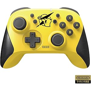 【任天堂ライセンス商品】ワイヤレスホリパッド for Nintendo Switch ピカチュウ - COOL 【Nintendo Switch対応】
