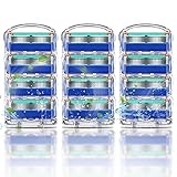 ジレット対応 プログライド 替刃 ProGlide マニュアル カミソリ 12個入り メンズシェーバー替刃 互換品 シェーバーアクセサリー シェーバー交換部品 シェーバー交換ヘッド カミソリアクセサリ 髭剃り カミソリ替刃 剃刀 替え刃