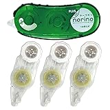 プラス プリット テープのり ノリノポッド(キレイにはがせる) 本体+詰替テープ3個 8.4mm幅