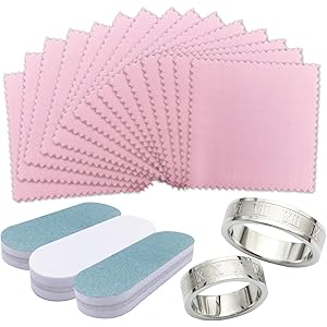 fungoo シルバー磨き 金属磨き 万能3種18点セット 銀磨き シルバークロス プロ仕様 オールインワンキット (おためし磨き3種セット)