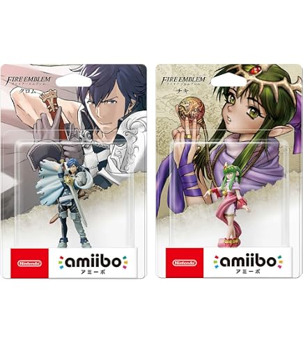 Amazon.co.jp: amiibo アルム & セリカ (ファイアーエムブレムシリーズ 