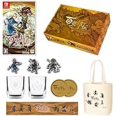 『百英雄伝』オリジナルBOXセット -Switch 【Amazon.co.jp限定】オリジナルグラス(帝国エンブレム)、オリジナルグラス(諸国連合旗)、オリジナルキャンバストート、オリジナルマフラータオル、オリジナルコルクコースター(2枚) 同梱 &