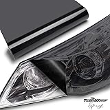 TECKWRAP ヘッドライトフィルム 浅黒(ライトブラック) 30cm×200cm アイラインフィルム テールランプフィルム グロス(艶有り) フィルム シート シールタイプ