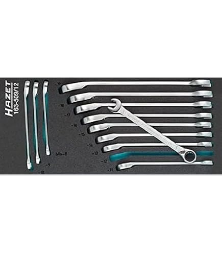 HAZET 450N-41X46 Double Open-End Wrench – 41 X 46 Mm, 439.5 Mm Length, Chrome-Plated, Hexagon Profile, Made In Germany