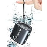 Tronsmart Bluetoothスピーカー IPX7 防水, 小型 T-W-S ブルートゥース ワイヤレス ステレオサウンド, 携帯 お風呂 アウトドアキャンプ (ブラック)