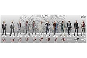 『龍が如く』20周年記念アクリルジオラマ 歴代桐生一馬