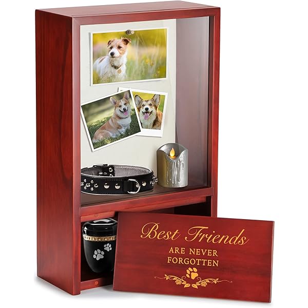 shadow box for dog ashes